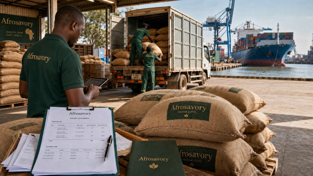 Afrosavory export coordination and market access support